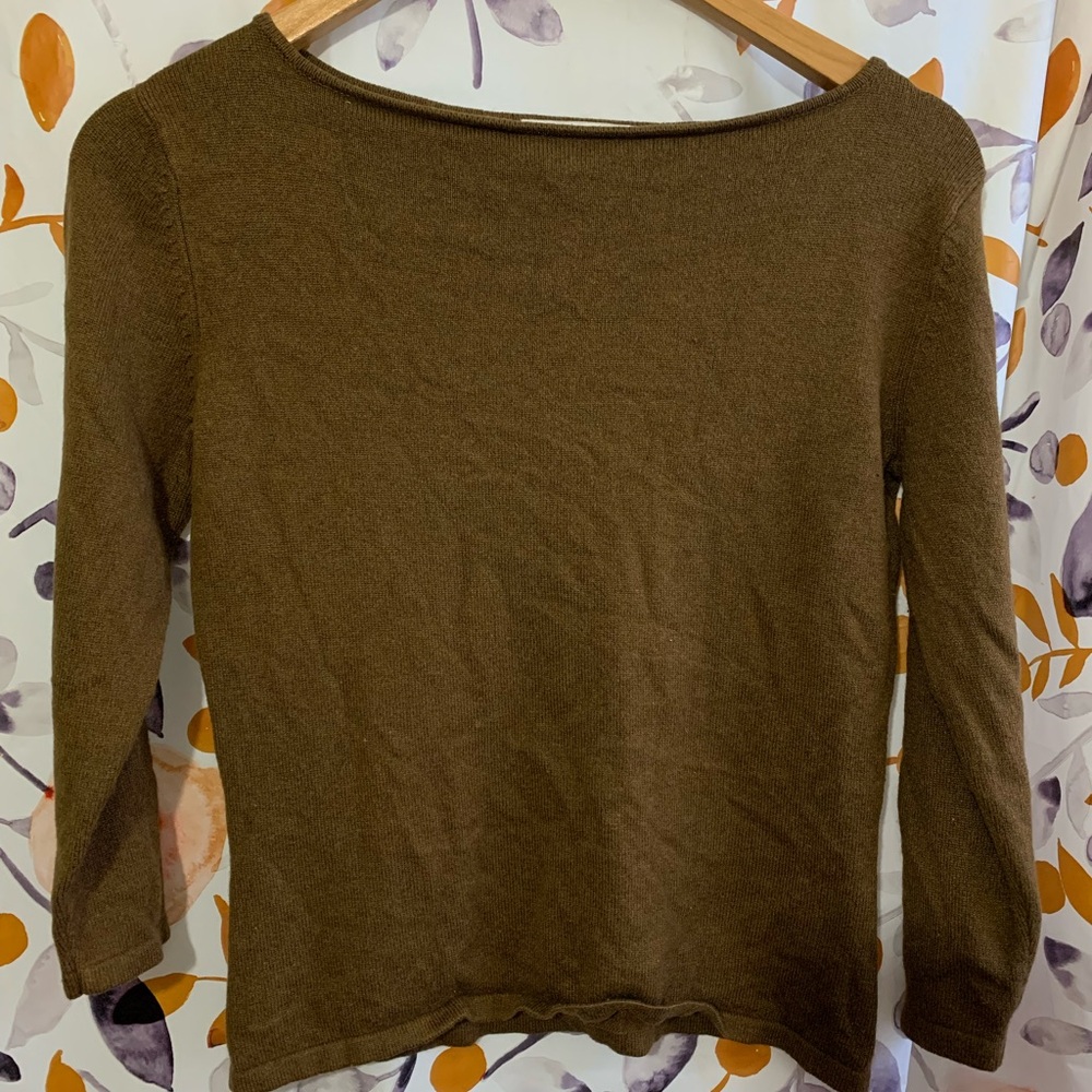 Donna Gray Sweater Sz XS